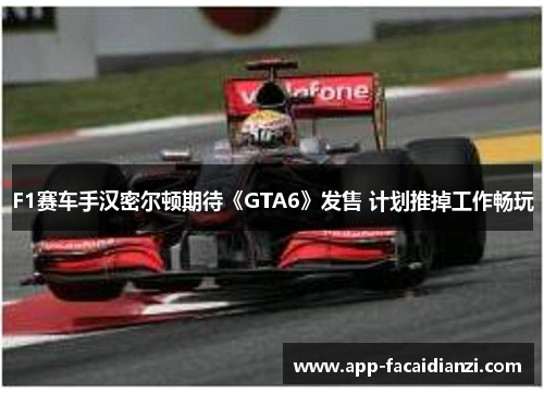 F1赛车手汉密尔顿期待《GTA6》发售 计划推掉工作畅玩